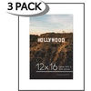 image:imageAmericanflat 5x7 Picture Frame 12Pack  Matted to 4x6  Black  Frontloading design Shatterresistant glass fits photos posters and art3 Pack  With Mat