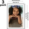 image:imageAmericanflat 5x7 Picture Frame 12Pack  Matted to 4x6  Black  Frontloading design Shatterresistant glass fits photos posters and art3 Pack  With Mat