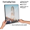 image:imageAmericanflat 5x7 Picture Frame 12Pack  Matted to 4x6  Black  Frontloading design Shatterresistant glass fits photos posters and art3 Pack  Without Mat