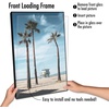 image:imageAmericanflat 5x7 Picture Frame 12Pack  Matted to 4x6  Black  Frontloading design Shatterresistant glass fits photos posters and art3 Pack  Without Mat