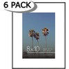 image:imageAmericanflat 5x7 Picture Frame 12Pack  Matted to 4x6  Black  Frontloading design Shatterresistant glass fits photos posters and art6 Pack  With Mat