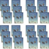 image:imageAmericanflat 5x7 Picture Frame 12Pack  Matted to 4x6  Black  Frontloading design Shatterresistant glass fits photos posters and art6 Pack  Without Mat