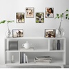image:imageAmericanflat 5x7 Picture Frame 12Pack  Matted to 4x6  Black  Frontloading design Shatterresistant glass fits photos posters and art6 Pack  Without Mat