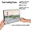 image:imageAmericanflat 5x7 Picture Frame 12Pack  Matted to 4x6  Black  Frontloading design Shatterresistant glass fits photos posters and art6 Pack  Without Mat
