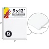 image:imageAmericanflat 6 Pack 16x20 Inch Artist Painting Canvas Panels  100 Cotton Blank Canvas Boards for Acrylic Oil Painting and More12 Pack  9x12