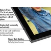 image:imageAmericanflat 7 Piece Black Gallery Wall Picture Frame Set with Mats in 12x16 9x12 and 6x8  Composite Wood with Shatter Resistant Glass  Horizontal and Vertical Formats for Wall and Tabletop  Shatterresistant glass hanging hardware included mixedsize wall gallery set