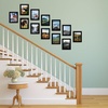 image:imageAmericanflat 8x10 Picture Frame with Polished Plexiglass  Set of 12  Signature Collection  Picture Frames with Engineered Wood  Photo Frame for Tabletop and Wall Display  BlackBlack