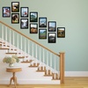 image:imageAmericanflat 8x10 Picture Frame with Polished Plexiglass  Set of 12  Signature Collection  Picture Frames with Engineered Wood  Photo Frame for Tabletop and Wall Display  BlackBlack