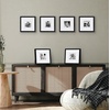 image:imageAmericanflat 8x10 Picture Frame with Polished Plexiglass  Set of 12  Signature Collection  Picture Frames with Engineered Wood  Photo Frame for Tabletop and Wall Display  BlackBlack