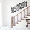 image:imageAmericanflat 8x10 Picture Frame with Polished Plexiglass  Set of 12  Signature Collection  Picture Frames with Engineered Wood  Photo Frame for Tabletop and Wall Display  BlackBlack