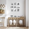 image:imageAmericanflat 8x10 Picture Frame with Polished Plexiglass  Set of 12  Signature Collection  Picture Frames with Engineered Wood  Photo Frame for Tabletop and Wall Display  BlackWhite