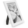 image:imageAmericanflat 8x10 Picture Frame with Polished Plexiglass  Set of 12  Signature Collection  Picture Frames with Engineered Wood  Photo Frame for Tabletop and Wall Display  BlackWhite