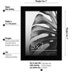 image:imageAmericanflat 8x10 Picture Frame with Polished Plexiglass  Set of 12  Signature Collection  Picture Frames with Engineered Wood  Photo Frame for Tabletop and Wall Display  BlackBlack
