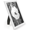 image:imageAmericanflat 8x10 Picture Frame with Polished Plexiglass  Set of 12  Signature Collection  Picture Frames with Engineered Wood  Photo Frame for Tabletop and Wall Display  BlackWhite