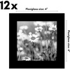 image:imageAmericanflat 8x10 Picture Frame with Polished Plexiglass  Set of 12  Signature Collection  Picture Frames with Engineered Wood  Photo Frame for Tabletop and Wall Display  BlackBlack