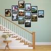 image:imageAmericanflat 8x10 Picture Frame with Polished Plexiglass  Set of 12  Signature Collection  Picture Frames with Engineered Wood  Photo Frame for Tabletop and Wall Display  BlackBlack