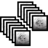 image:imageAmericanflat 8x10 Picture Frame with Polished Plexiglass  Set of 12  Signature Collection  Picture Frames with Engineered Wood  Photo Frame for Tabletop and Wall Display  BlackBlack