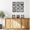 image:imageAmericanflat 8x10 Picture Frame with Polished Plexiglass  Set of 12  Signature Collection  Picture Frames with Engineered Wood  Photo Frame for Tabletop and Wall Display  BlackBlack