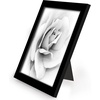 image:imageAmericanflat 8x10 Picture Frame with Polished Plexiglass  Set of 12  Signature Collection  Picture Frames with Engineered Wood  Photo Frame for Tabletop and Wall Display  BlackBlack