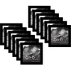image:imageAmericanflat 8x10 Picture Frame with Polished Plexiglass  Set of 12  Signature Collection  Picture Frames with Engineered Wood  Photo Frame for Tabletop and Wall Display  BlackBlack