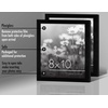 image:imageAmericanflat 8x10 Picture Frame with Polished Plexiglass  Set of 12  Signature Collection  Picture Frames with Engineered Wood  Photo Frame for Tabletop and Wall Display  BlackBlack