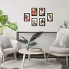 image:imageAmericanflat 8x10 Picture Frame with ShatterResistant Glass  Set of 12  Galleria Collection  Picture Frames for Tabletop and Wall Display  Black4x6