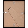 image:imageAmericanflat 8x10 Picture Frame with ShatterResistant Glass  Set of 12  Galleria Collection  Picture Frames for Tabletop and Wall Display  Black4x6
