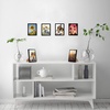 image:imageAmericanflat 8x10 Picture Frame with ShatterResistant Glass  Set of 12  Galleria Collection  Picture Frames for Tabletop and Wall Display  Black5x7