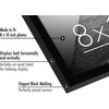image:imageAmericanflat 8x10 Picture Frame with ShatterResistant Glass  Set of 12  Galleria Collection  Picture Frames for Tabletop and Wall Display  Black8x10