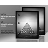 image:imageAmericanflat 8x10 Picture Frame with ShatterResistant Glass  Set of 12  Galleria Collection  Picture Frames for Tabletop and Wall Display  Black8x10