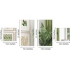 image:imageAmericanflat Adhesive Mirror Tiles  Set of 5 Moon Phase Mirrors for Wall and Home Decor  Peel and Stick Mirrors  Modern Glass Mirror for Bathroom Bedroom Living RoomExclamation Rectangular