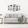 image:imageAmericanflat Set of 10 Picture Frames with ShatterResistant Glass  Gallery Wall Frame Set with Two 8x10 Four 5x7 and Four 4x6 Frames  Signature Collection  Driftwood  Includes two 8x10 four 5x7 and four 4x6 shatterresistant glass hanging hardware includedDriftwood