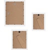 image:imageAmericanflat Set of 10 Picture Frames with ShatterResistant Glass  Gallery Wall Frame Set with Two 8x10 Four 5x7 and Four 4x6 Frames  Signature Collection  Driftwood  Includes two 8x10 four 5x7 and four 4x6 shatterresistant glass hanging hardware includedWhite