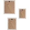 image:imageAmericanflat Set of 10 Picture Frames with ShatterResistant Glass  Gallery Wall Frame Set with Two 8x10 Four 5x7 and Four 4x6 Frames  Signature Collection  Driftwood  Includes two 8x10 four 5x7 and four 4x6 shatterresistant glass hanging hardware includedLight Wood