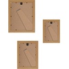 image:imageAmericanflat Set of 10 Picture Frames with ShatterResistant Glass  Gallery Wall Frame Set with Two 8x10 Four 5x7 and Four 4x6 Frames  Signature Collection  Driftwood  Includes two 8x10 four 5x7 and four 4x6 shatterresistant glass hanging hardware includedDark Oak