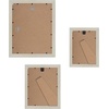 image:imageAmericanflat Set of 10 Picture Frames with ShatterResistant Glass  Gallery Wall Frame Set with Two 8x10 Four 5x7 and Four 4x6 Frames  Signature Collection  Driftwood  Includes two 8x10 four 5x7 and four 4x6 shatterresistant glass hanging hardware includedLight Wood