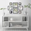 image:imageAmericanflat Set of 10 Picture Frames with ShatterResistant Glass  Gallery Wall Frame Set with Two 8x10 Four 5x7 and Four 4x6 Frames  Signature Collection  Driftwood  Includes two 8x10 four 5x7 and four 4x6 shatterresistant glass hanging hardware includedBlack