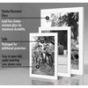 image:imageAmericanflat Set of 10 Picture Frames with ShatterResistant Glass  Gallery Wall Frame Set with Two 8x10 Four 5x7 and Four 4x6 Frames  Signature Collection  Driftwood  Includes two 8x10 four 5x7 and four 4x6 shatterresistant glass hanging hardware includedWhite