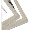 image:imageAmericanflat Set of 10 Picture Frames with ShatterResistant Glass  Gallery Wall Frame Set with Two 8x10 Four 5x7 and Four 4x6 Frames  Signature Collection  Driftwood  Includes two 8x10 four 5x7 and four 4x6 shatterresistant glass hanging hardware includedDriftwood
