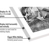 image:imageAmericanflat Set of 10 Picture Frames with ShatterResistant Glass  Gallery Wall Frame Set with Two 8x10 Four 5x7 and Four 4x6 Frames  Signature Collection  Driftwood  Includes two 8x10 four 5x7 and four 4x6 shatterresistant glass hanging hardware includedWhite