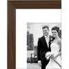 image:imageAmericanflat Set of 10 Picture Frames with ShatterResistant Glass  Gallery Wall Frame Set with Two 8x10 Four 5x7 and Four 4x6 Frames  Signature Collection  Driftwood  Includes two 8x10 four 5x7 and four 4x6 shatterresistant glass hanging hardware includedWalnut