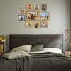 image:imageAmericanflat Set of 10 Picture Frames with ShatterResistant Glass  Gallery Wall Frame Set with Two 8x10 Four 5x7 and Four 4x6 Frames  Signature Collection  Driftwood  Includes two 8x10 four 5x7 and four 4x6 shatterresistant glass hanging hardware includedOrnate Gold