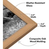 image:imageAmericanflat Set of 10 Picture Frames with ShatterResistant Glass  Gallery Wall Frame Set with Two 8x10 Four 5x7 and Four 4x6 Frames  Signature Collection  Driftwood  Includes two 8x10 four 5x7 and four 4x6 shatterresistant glass hanging hardware includedDark Oak
