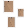 image:imageAmericanflat Set of 10 Picture Frames with ShatterResistant Glass  Gallery Wall Frame Set with Two 8x10 Four 5x7 and Four 4x6 Frames  Signature Collection  Driftwood  Includes two 8x10 four 5x7 and four 4x6 shatterresistant glass hanging hardware includedWhite