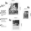 image:imageAmericanflat Set of 10 Picture Frames with ShatterResistant Glass  Gallery Wall Frame Set with Two 8x10 Four 5x7 and Four 4x6 Frames  Signature Collection  Driftwood  Includes two 8x10 four 5x7 and four 4x6 shatterresistant glass hanging hardware includedWhite