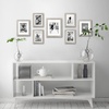 image:imageAmericanflat Set of 10 Picture Frames with ShatterResistant Glass  Gallery Wall Frame Set with Two 8x10 Four 5x7 and Four 4x6 Frames  Signature Collection  Driftwood  Includes two 8x10 four 5x7 and four 4x6 shatterresistant glass hanging hardware includedDriftwood