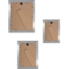 image:imageAmericanflat Set of 10 Picture Frames with ShatterResistant Glass  Gallery Wall Frame Set with Two 8x10 Four 5x7 and Four 4x6 Frames  Signature Collection  Driftwood  Includes two 8x10 four 5x7 and four 4x6 shatterresistant glass hanging hardware includedSilver