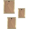 image:imageAmericanflat Set of 10 Picture Frames with ShatterResistant Glass  Gallery Wall Frame Set with Two 8x10 Four 5x7 and Four 4x6 Frames  Signature Collection  Driftwood  Includes two 8x10 four 5x7 and four 4x6 shatterresistant glass hanging hardware includedGold