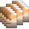 image:imageAmericanflat 5x7 Picture Frame 12Pack  Black  Frontloading design Shatterresistant glass fits photos posters and art