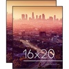 image:imageAmericanflat 5x7 Picture Frame 12Pack  Matted to 4x6  Black  Frontloading design Shatterresistant glass fits photos posters and art2 Pack  Without Mat